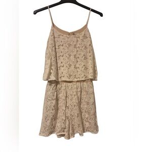NWT Chelsea & Violet Cream Lace Dress